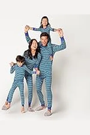 Amazon Conjunto de Pijama de Algodón de Ajuste Ceñido - colores interrumpidos Mujer, , XXL Grande