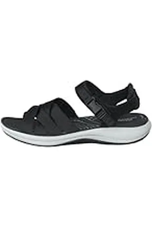 Clarks Mira Tide, Sandalia, para Mujer, (Black), 35.5 EU