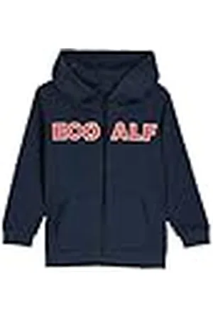 ECOALF Sudadera Niño Islalf, de Algodón, Tejido Reciclado, Sudadera Algodón Niño, Sudadera con Cremallera, Sudadera Básica, Talla 14 años, Color