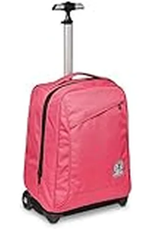 Invicta Mochila con Ruedas Trolley Benin Solid GRS, Raspberry Sorbet - Mochila 2 en 1, Mochila Escolar con Carro, Crossover System - Bolso Escolar Niñas, Niños y Adolescentes - Maxi Capacidad