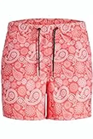 JACK & JONES PLUS Jpstfiji Jjswim Paisley Pls Bañador Corto, , 44 Plus para Hombre
