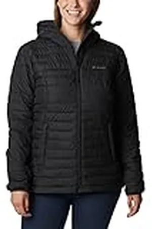 Columbia Silver Falls Hooded Jacket, Chaqueta Acolchada Con Capucha para Mujer, , Talla M