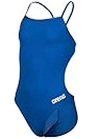 Arena Solid Challenge Team Junior Bañador de Una Pieza para Niña, Bañador Deportivo de Secado Rápido, Tejido MaxLife Eco Resistencia al Cloro y Protección UV UPF 50+