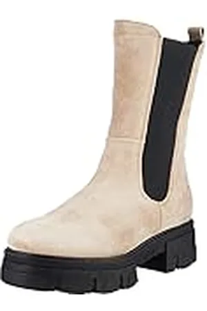 Marco Tozzi Botas de Ante para Mujer 2-2-26402-27, Nieve, , 41 EU