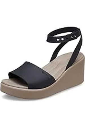 Crocs Brooklyn Ankle Strap Wedge, Sandalias Mujer, , 41/42 EU