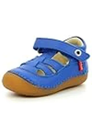 Kickers SUSHY, Zapatos Planos Mary Jane Unisex niños, Bleu, 21 EU