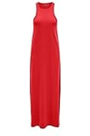 ONLY Onlmay Life S/L Long Dress Box Jrs Vestido Largo, , Mujeres