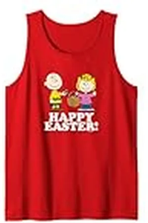 Peanuts Cacahuetes - ¡Feliz Pascua! Camiseta sin Mangas