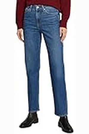 Tommy Hilfiger Vaqueros Mujer Izzie Slim Fit con Talle Alto, Azul (Denim Dark), 25W/34L