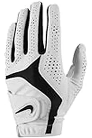 Nike Dura Feel X GG Junior L N.100.3530.284.SL Guantes de Golf para niños en Color Blanco Perla/Blanco Perla/Negro, Talla S