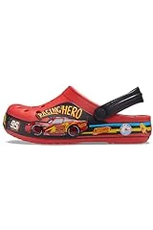Crocs Fl Cars Lights Band Clog T Zuecos Unisex Niño, ,23/24 EU