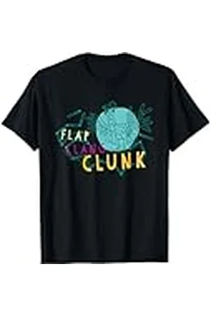 Clangers Solapa de pollo The Iron Clang Clunk Retro Camiseta
