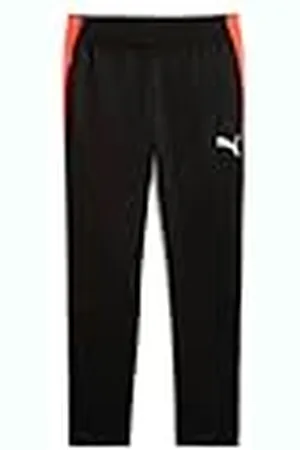 PUMA IndividualLIGA Training Pants, Pantalones de Punto Hombre, Black-Heat Fire, M