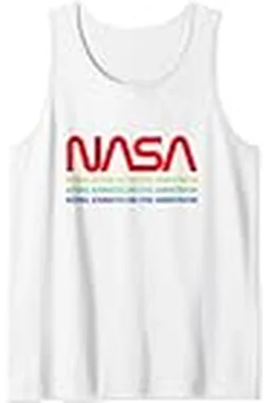 Nasa National Aeronautics Space Administration Text Logo Camiseta sin Mangas