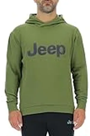 Jeep O102886-E100 J Sudadera Capucha Hombre Estampado Grande J23W Hombre Olive Green M