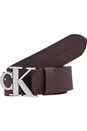 Calvin Klein Jeans RO Mono Plaque LTHR Belt 40MM K50K511418 Cinturones, , 90 para Hombre