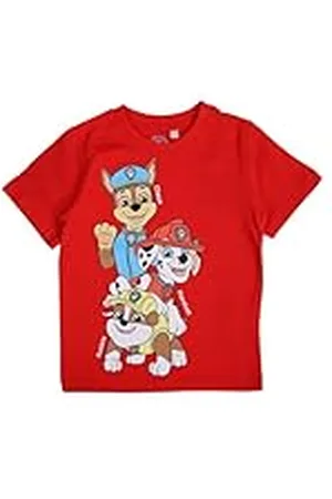 Disney Camiseta de Manga Corta niño Paw Patrol T-Shirt, , 4 años Unisex Kids