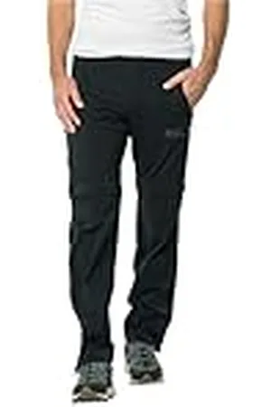 Jack Wolfskin Glastal Zip Away Pants M Pantalones de Senderismo, Hombre, , 56