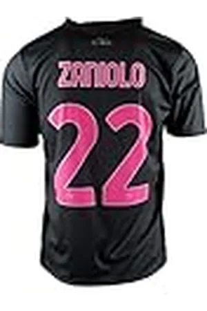 As Roma SUPERPROMO Maglia Replica Bambino Third 22/23 Zaniolo, Réplica de la Tercera Camiseta Unisex - Niños y Adolescentes, , 8 Anni
