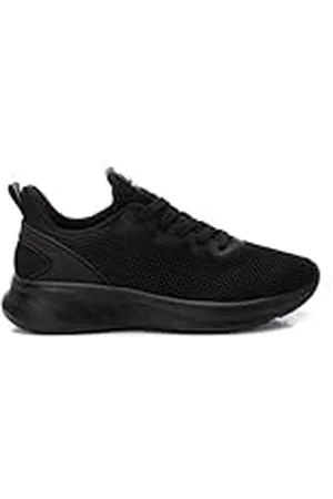 Xti Zapatilla Mujer Negro - Calzado Cómodo y Versátil - Moda Casual - Modelo 14361804 (Talla 41)