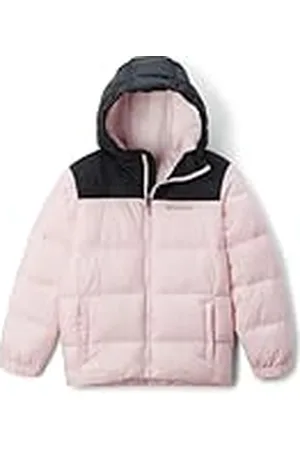 Columbia Chaqueta acolchada unisex con capucha para jóvenes, color , talla XL