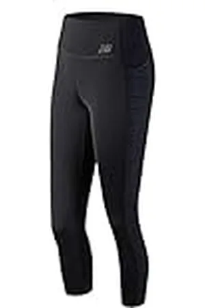 New Balance Speed Tight - Pantalones para Mujer, Color y Plateado, Mujer, 698230-50-8, , Medium