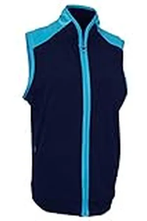 Island Green Contrast Detail Breathable Lightweight Crease Resistant Gilet Vest Top Jacket, Womens, , UK 12