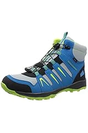 mc kinley Mckinley Sonnberg Mid II AQX, Botas para Senderismo, Blue/Lime, 40 EU