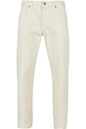 Urban classics Vaqueros Holgados de Colores Pantalones, Whitesand, 44 para Hombre