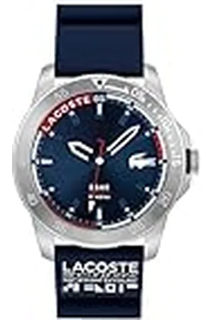 Lacoste Reloj Analógico de Cuarzo para Hombre Colección Regatta con Correa de Silicona Marino - 2011202