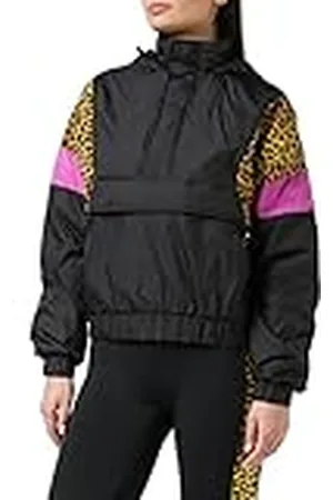 Urban classics Ladies AOP Mixed Pull Over Jacket Chaqueta, , X-Small para Mujer