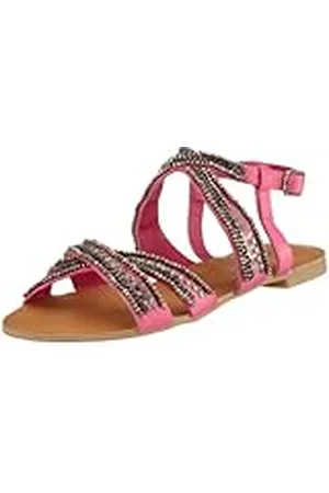 Buffalo Sandalias de Cuero para Mujer, Color , Talla 42