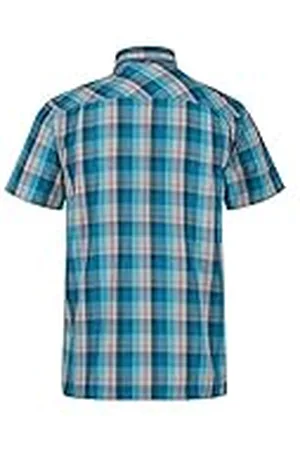 Regatta Kalambo V - Camisa Deportiva De Cuadros, Manga Corta Y Tejido De Secado Rápido Shirts, Hombre, , S