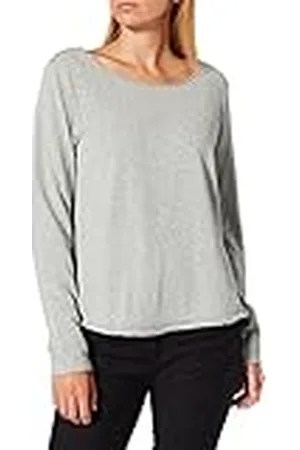 Marc O’ Polo 52493, Camiseta de manga larga para mujer de algodón orgánico de manga larga con cuello redondo, suave para mujer con aspecto casual Mujer, , M
