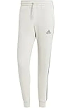 adidas Hombre Essentials Fleece 3-Stripes Tapered Cuff Pants, , 3XL Short