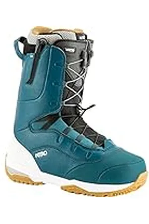 Nitro Venture TLS Pro Botas de Snowboard, Hombre, Azul/Blanco, 280