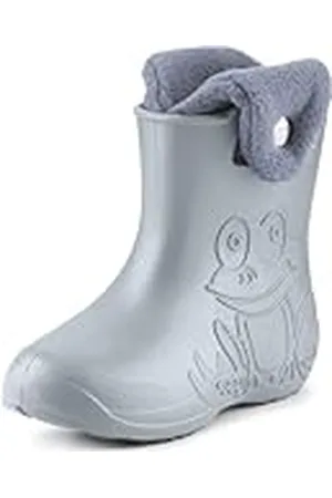 Ladeheid Botas de Agua para niños en EVA Unisexo Botas de Lluvia Forradas Zapatos Infantiles Calzado para Invierno Impermeable Rainboots LA-CA-04 ( , 26/27 EU)