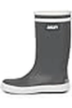 Aigle Lolly Pop 2, Botas de lluvia para Unisex Niños, Gris (Antracita), 31 EU