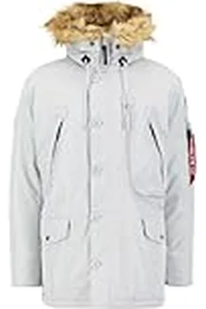 Alpha Industries Chaqueta Polar de Invierno para Hombre Parka, , XL