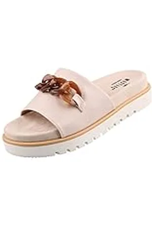 Mustang 1461-702, Mules Mujer, Ivory, 39 EU