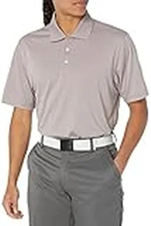 Amazon Polo de Golf de Secado Rápido de Ajuste Normal - colores interrumpidos Hombre, , XS