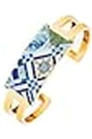 Christian Lacroix XF11010LD-S - Pulsera de latón bañado en Oro y Brillante para Mujer, Talla pequeña
