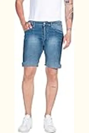 Replay MA981Y RBJ.901 Shorts Power Stretch, Pantalones cortos vaqueros con Power Stretch para hombre, , 38W