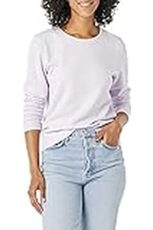 Amazon Sudadera de Forro Polar con Cuello Redondo (Disponible en Tallas Grandes) Mujer, , M