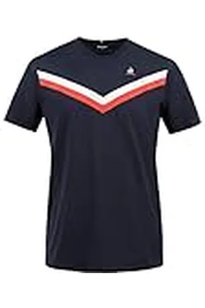 Le Coq Sportif Tri tee SS N°6 M Camiseta de Manga Corta, Hombre, , XS