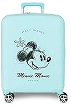 Disney Minnie You Maleta de cabina Azul 40x55x20 cms Rígida ABS Cierre TSA integrado 38