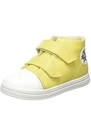 Primigi Pba 18563, Zapatillas Unisex bebé, Limón Bianco, 18 EU