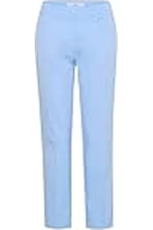 Brax Style Mara S Ultralight Smart Chino Pantalones, Azul, 36W x 30L para Mujer