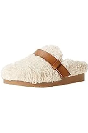 Amazon Zapatilla sin Talón de Espuma Viscoelástica y Piel de Oveja Mujer, , 41 EU