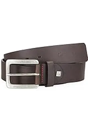 Pierre Cardin Echt Leder 1070091.023 Cinturón, Marrón (23 marrón Oscuro), 85 cm para Hombre